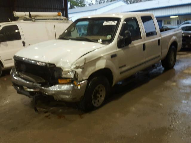 1FTNW20F9XEF03043 - 1999 FORD F250 SUPER WHITE photo 2