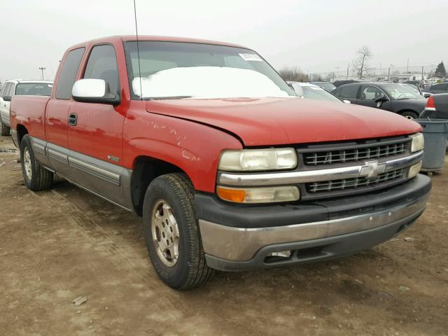 2GCEC19T8X1175191 - 1999 CHEVROLET SILVERADO RED photo 1