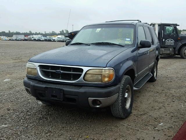 1FMZU63E0YZC58415 - 2000 FORD EXPLORER X BLUE photo 2