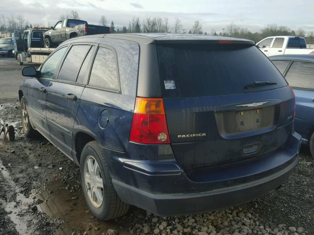 2C4GF48465R491473 - 2005 CHRYSLER PACIFICA BLUE photo 3