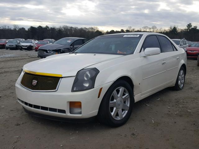 1G6DP577370112463 - 2007 CADILLAC CTS HI FEA CREAM photo 2