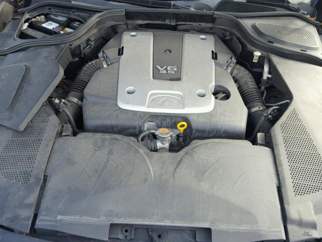 JNKCY01E29M802523 - 2009 INFINITI M35 BASE BLACK photo 7