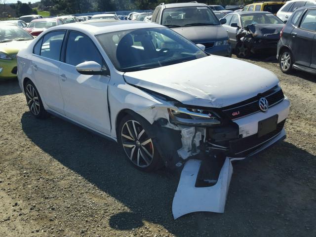 3VW5A7AJ0DM423261 - 2013 VOLKSWAGEN JETTA GLI WHITE photo 1