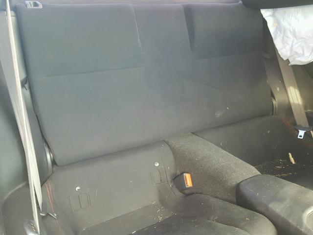 JF1ZNAA17D1717541 - 2013 TOYOTA SCION FR-S შავი ფოტო 6