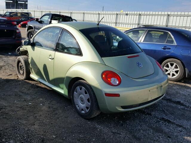 3VWPG3AG3AM002280 - 2010 VOLKSWAGEN NEW BEETLE GREEN photo 3