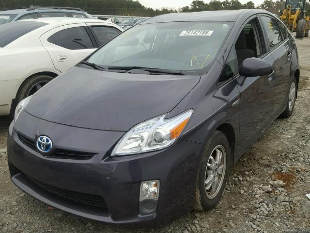 JTDKN3DU1B0294102 - 2011 TOYOTA PRIUS CHARCOAL photo 2