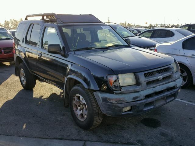 5N1ED28T81C546819 - 2001 NISSAN XTERRA XE BLACK photo 1