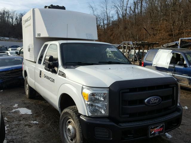 1FT7X2B66DEA49168 - 2013 FORD F250 SUPER WHITE photo 1