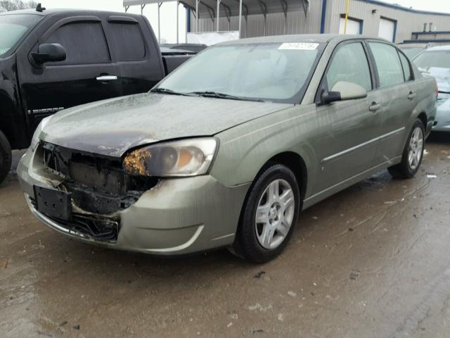 1G1ZT51F66F136680 - 2006 CHEVROLET MALIBU LT GREEN photo 2