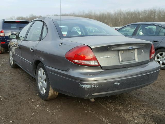 1FAFP53U25A134680 - 2005 FORD TAURUS SE GRAY photo 3