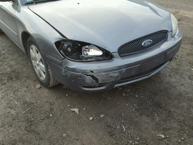 1FAFP53U25A134680 - 2005 FORD TAURUS SE GRAY photo 9