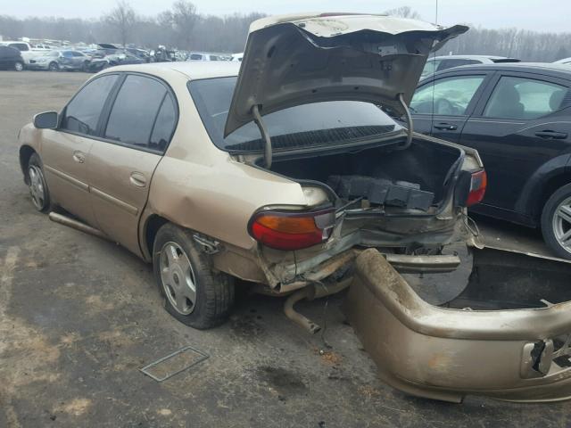 1G1NE52J516186572 - 2001 CHEVROLET MALIBU LS GOLD photo 3