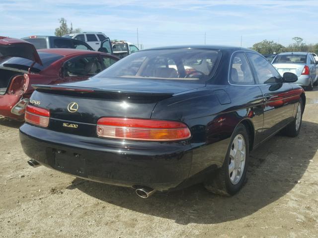 JT8CH32Y6T0051645 - 1996 LEXUS SC 400 BLACK photo 4