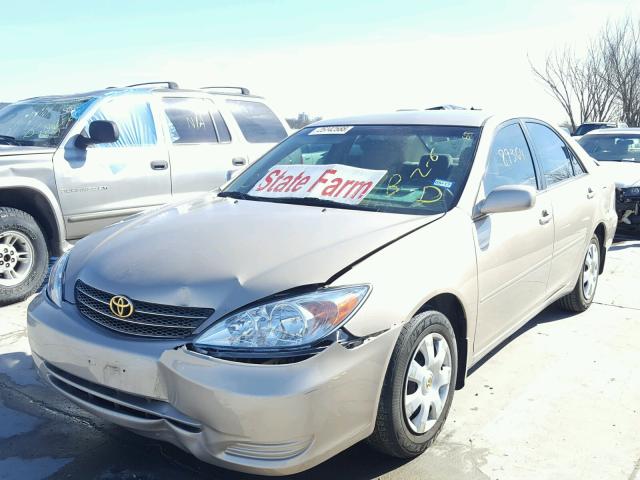 4T1BE32K54U325179 - 2004 TOYOTA CAMRY LE TAN photo 2