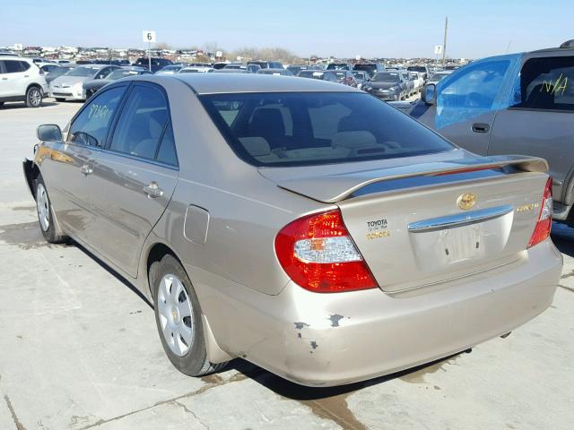 4T1BE32K54U325179 - 2004 TOYOTA CAMRY LE TAN photo 3