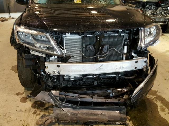 5N1CR2MM4EC661916 - 2014 NISSAN PATHFINDER BLACK photo 9