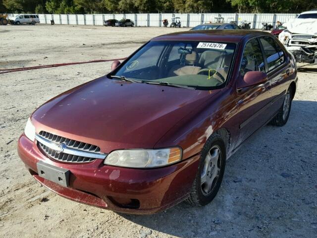 1N4DL01D6YC209494 - 2000 NISSAN ALTIMA XE BURGUNDY photo 2