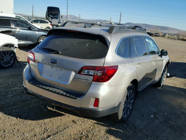 4S4BSANC1H3401431 - 2017 SUBARU OUTBACK 2. SILVER photo 4