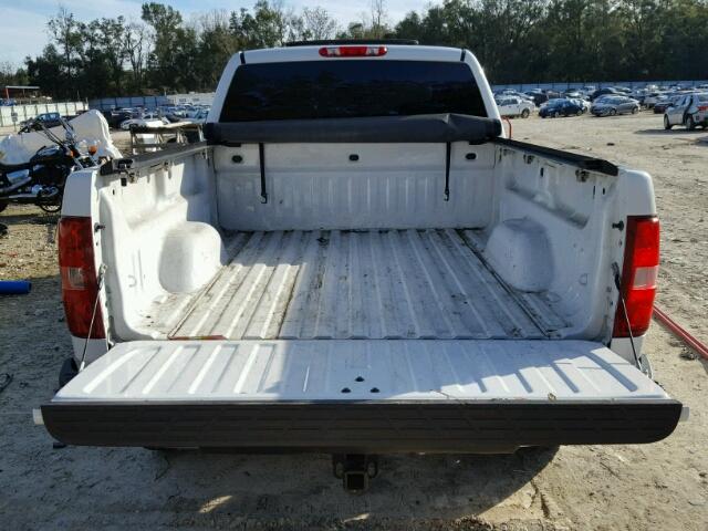 1GCRKTE75CZ146418 - 2012 CHEVROLET SILVERADO WHITE photo 9