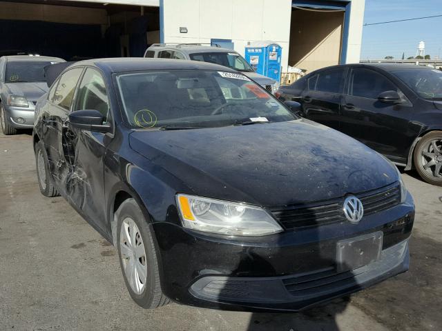 3VW2K7AJ7CM351280 - 2012 VOLKSWAGEN JETTA BASE 黑色 照片 1
