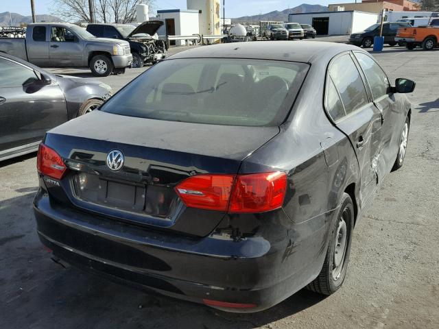 3VW2K7AJ7CM351280 - 2012 VOLKSWAGEN JETTA BASE 黑色 照片 4
