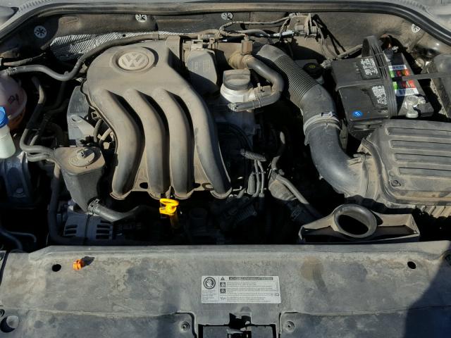 3VW2K7AJ7CM351280 - 2012 VOLKSWAGEN JETTA BASE 黑色 照片 7