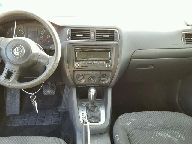 3VW2K7AJ7CM351280 - 2012 VOLKSWAGEN JETTA BASE 黑色 照片 9