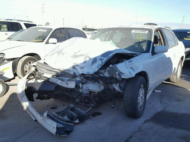 1G1NE52J7X6275357 - 1999 CHEVROLET MALIBU LS WHITE photo 2