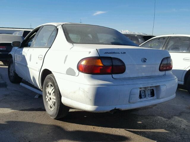 1G1NE52J7X6275357 - 1999 CHEVROLET MALIBU LS WHITE photo 3