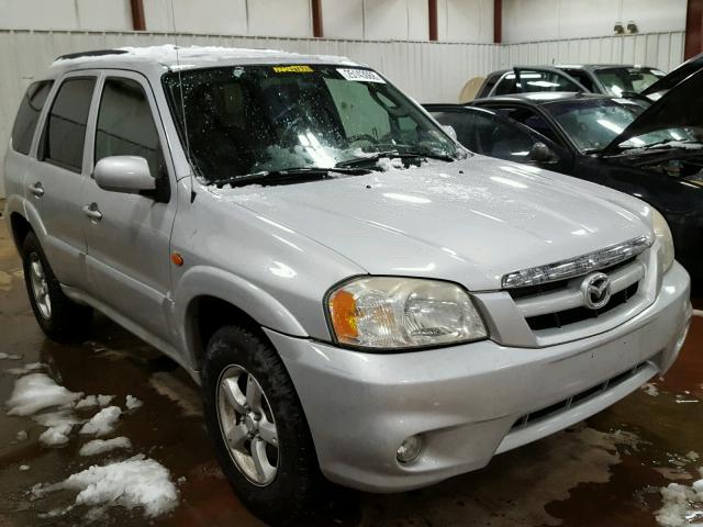 4F2CZ96155KM02986 - 2005 MAZDA TRIBUTE S SILVER photo 1