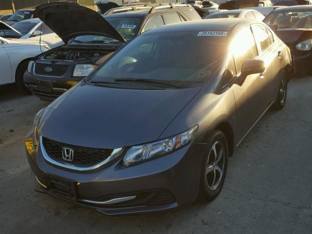 2HGFB2F7XFH560408 - 2015 HONDA CIVIC SE GRAY photo 2