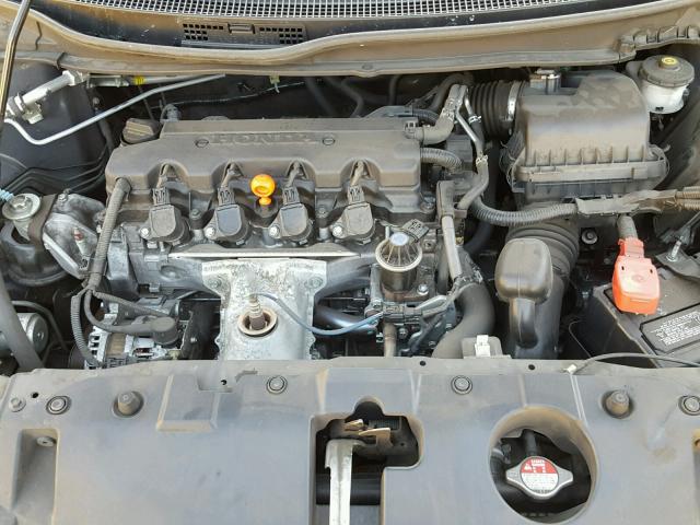 2HGFB2F7XFH560408 - 2015 HONDA CIVIC SE GRAY photo 7