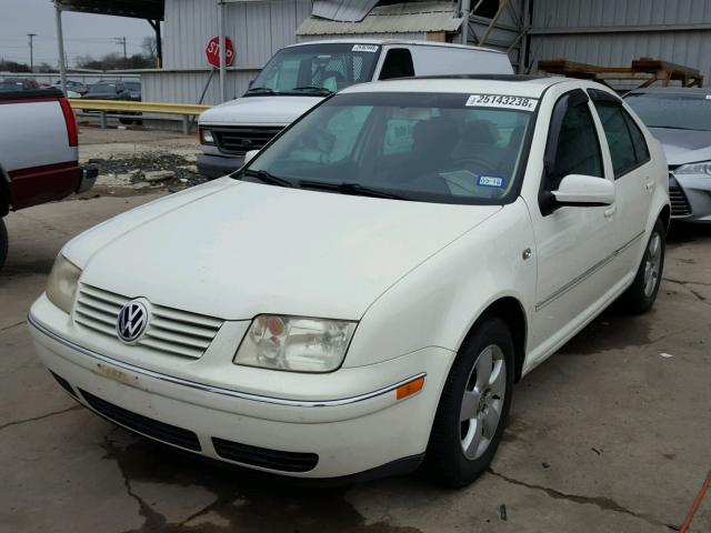 3VWSR69M34M076898 - 2004 VOLKSWAGEN JETTA GLS WHITE photo 2