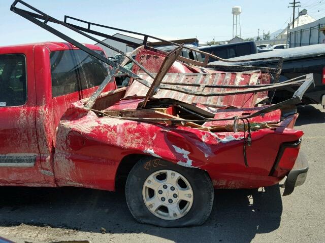 2GCEK19T941163744 - 2004 CHEVROLET SILVERADO RED photo 10