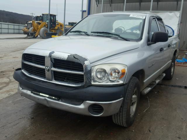 1D7HA18P17S186675 - 2007 DODGE RAM 1500 S SILVER photo 2