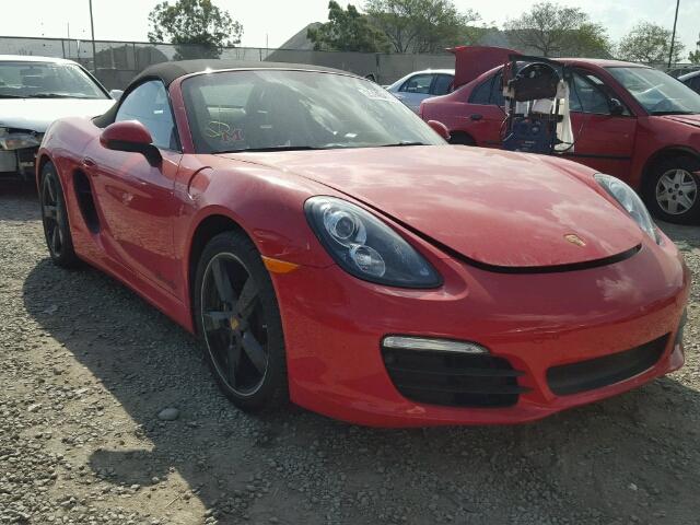 WP0CA2A81FS120168 - 2015 PORSCHE BOXSTER RED photo 1