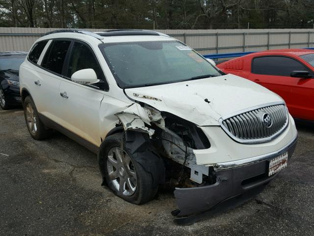 5GALRCED1AJ128261 - 2010 BUICK ENCLAVE CX WHITE photo 1