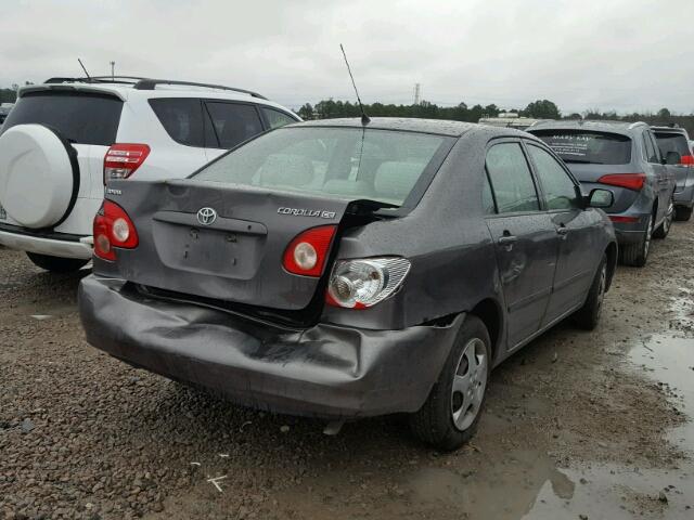 1NXBR32EX5Z484831 - 2005 TOYOTA COROLLA CE GRAY photo 4