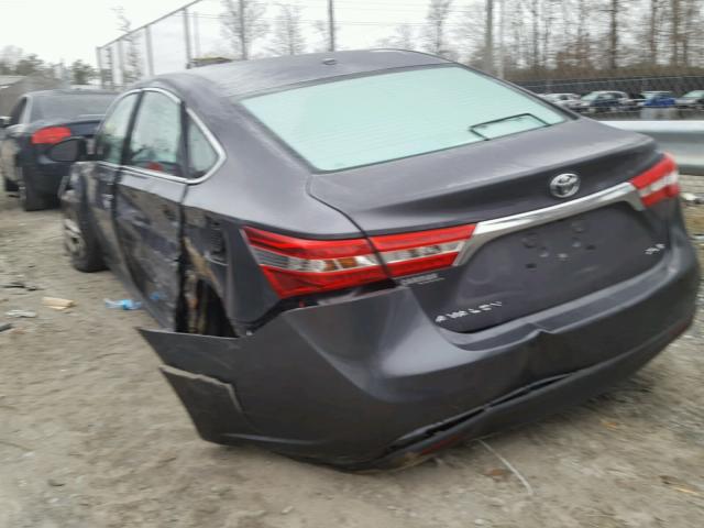 4T1BK1EB8EU125164 - 2014 TOYOTA AVALON BAS 灰色 照片 3