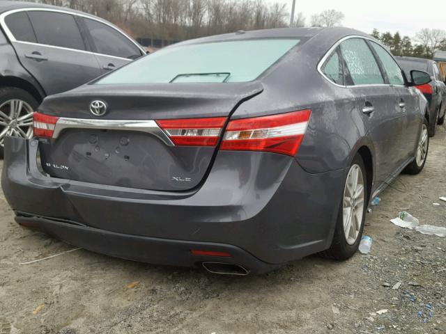 4T1BK1EB8EU125164 - 2014 TOYOTA AVALON BAS 灰色 照片 4