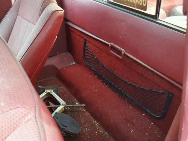 1FTCR14T8HPA54971 - 1987 FORD RANGER SUP RED photo 6