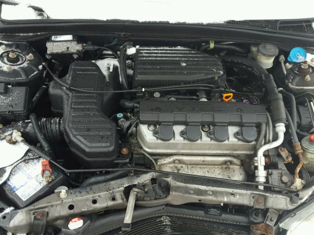 1HGEM22985L076171 - 2005 HONDA CIVIC EX GRAY photo 7