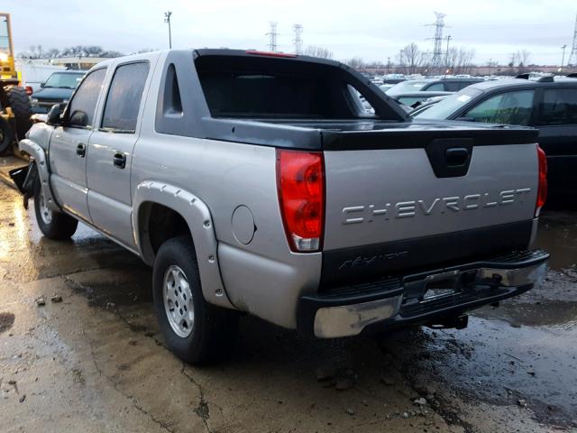 3GNEC12T84G202278 - 2004 CHEVROLET AVALANCHE TAN photo 3