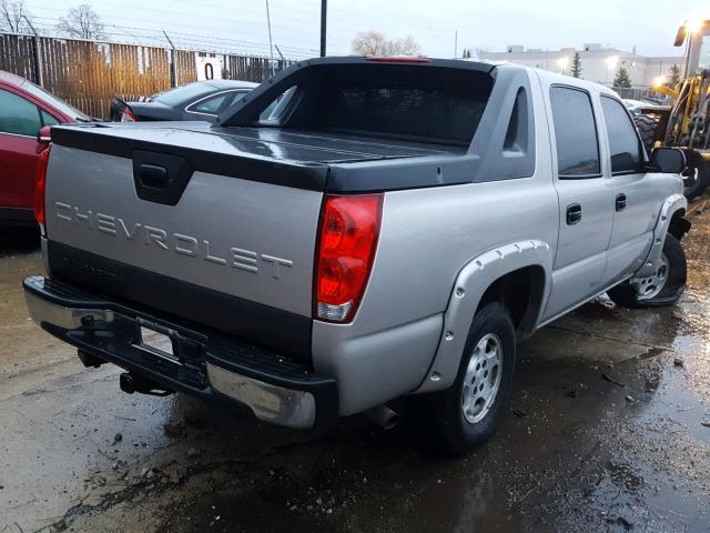 3GNEC12T84G202278 - 2004 CHEVROLET AVALANCHE TAN photo 4