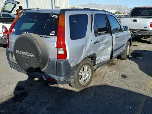 SHSRD78853U148478 - 2003 HONDA CR-V EX SILVER photo 4