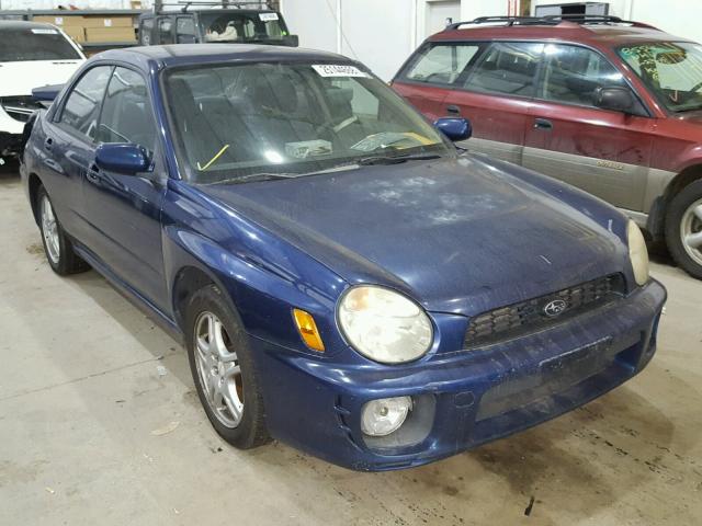 JF1GD67533G501683 - 2003 SUBARU IMPREZA RS BLUE photo 1