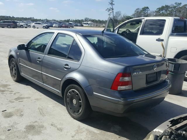 3VWRK69M75M017051 - 2005 VOLKSWAGEN JETTA GL GRAY photo 3