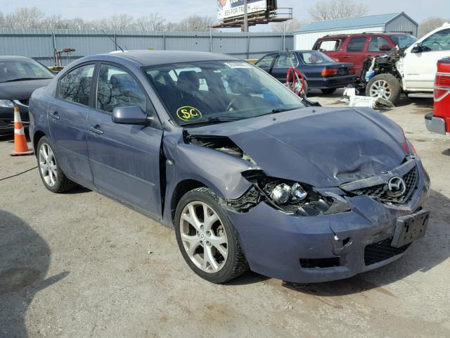 JM1BK32F491248166 - 2009 MAZDA 3 I GRAY photo 1