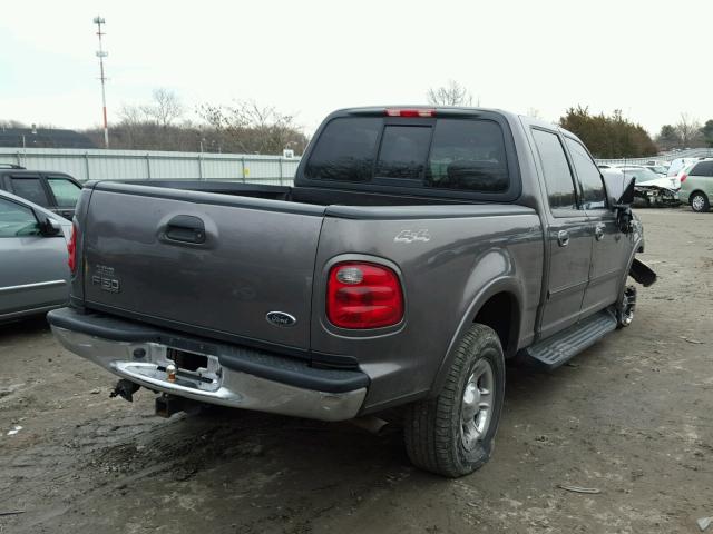 1FTRW08632KC78221 - 2002 FORD F150 SUPER GRAY photo 4