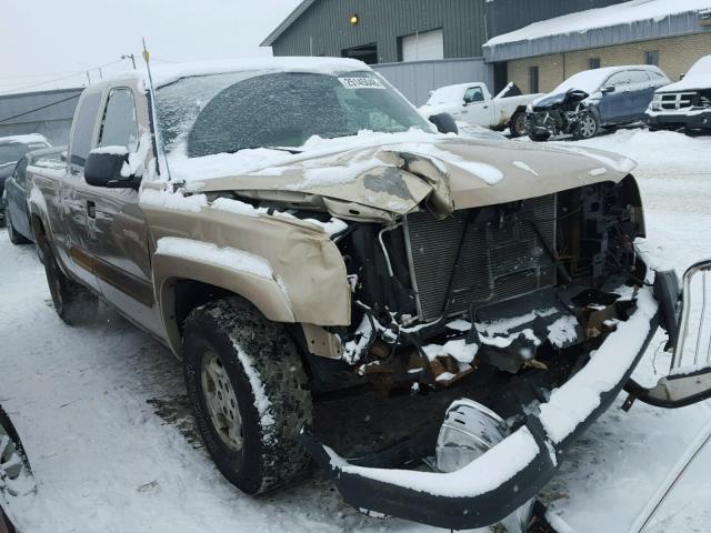 2GCEK19T341216020 - 2004 CHEVROLET SILVERADO TAN photo 1